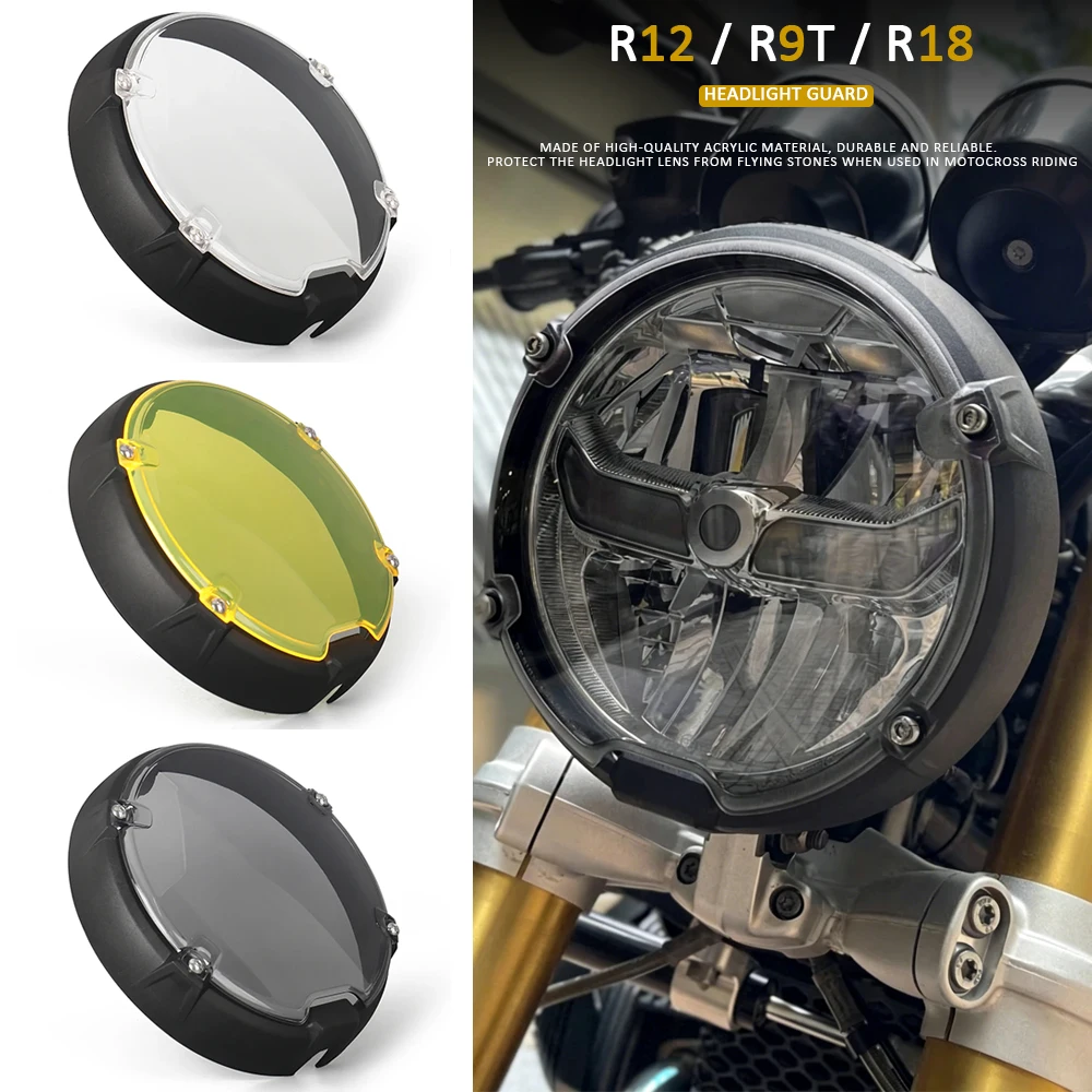 New Motorcycle Headlight Protector Grille Guard Cover For BMW R18 Classic R12 NineT R9T R ninet Scrambler Pure Urban G/S
New Motorcycle Headlight Protector Grille Guard Cover For BMW R18 Classic R12 NineT R9T R ninet Scrambler Pure Urban G/S