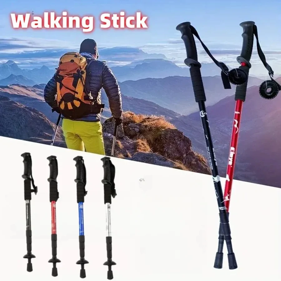 Trekking Poles Shock Absorption Foldable Ultralight Hiking Pole Suitable For Outdoor Camping Mountaineering Backpacking And Trip
Trekking Poles Shock Absorption Foldable Ultralight Hiking Pole Suitable For Outdoor Camping Mountaineering Backpacking And Trip