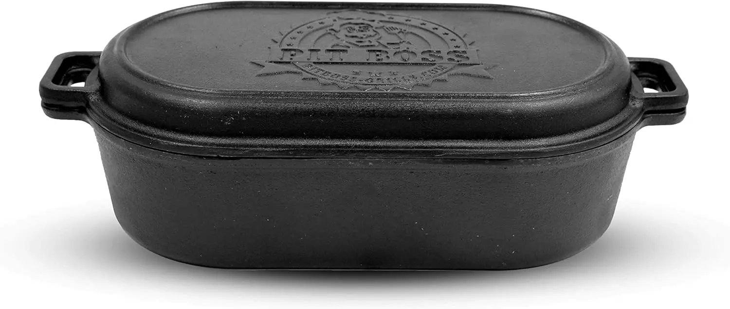 6-Quart Cast Iron Roaster with Lid, Heavy-Duty Dutch Oven for Slow Cooking, Baking, and Stovetop Use
6-Quart Cast Iron Roaster with Lid, Heavy-Duty Dutch Oven for Slow Cooking, Baking, and Stovetop Use