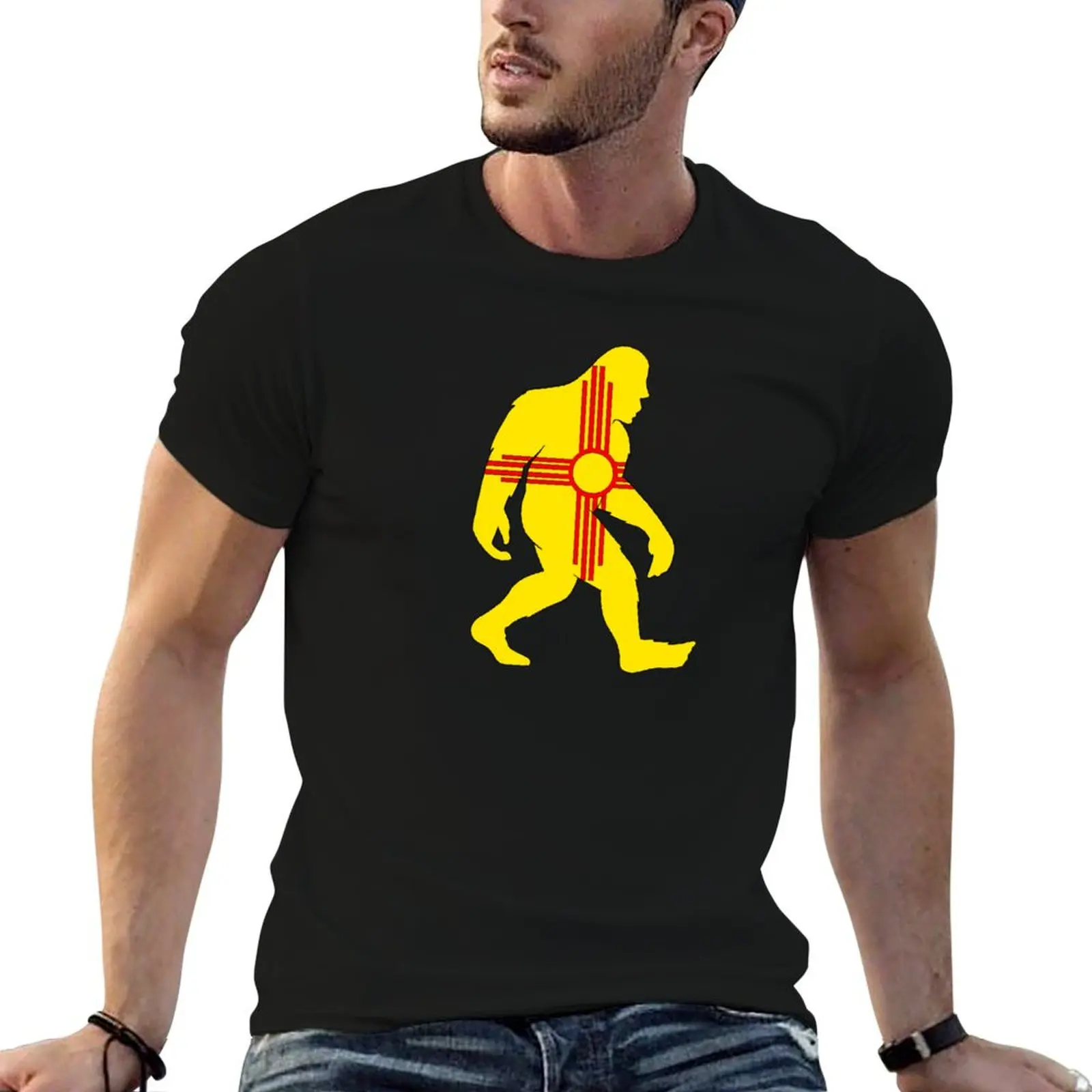 for Symbol Mexico graphic graphic shirts New Bigfoot man T-Shirt Zia man shirt t t
for Symbol Mexico graphic graphic shirts New Bigfoot man T-Shirt Zia man shirt t t