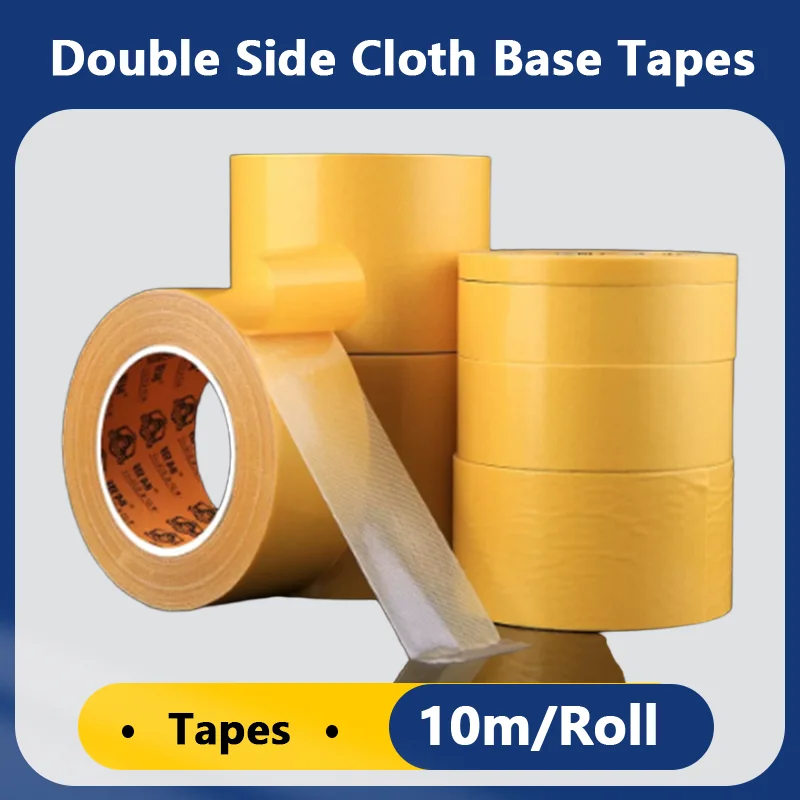 Width 10~60MM Double Sided Cloth Base Tape Strong Fixation Translucent Mesh Waterproof Traceless Viscosity Adhesive Stickers
Width 10~60MM Double Sided Cloth Base Tape Strong Fixation Translucent Mesh Waterproof Traceless Viscosity Adhesive Stickers