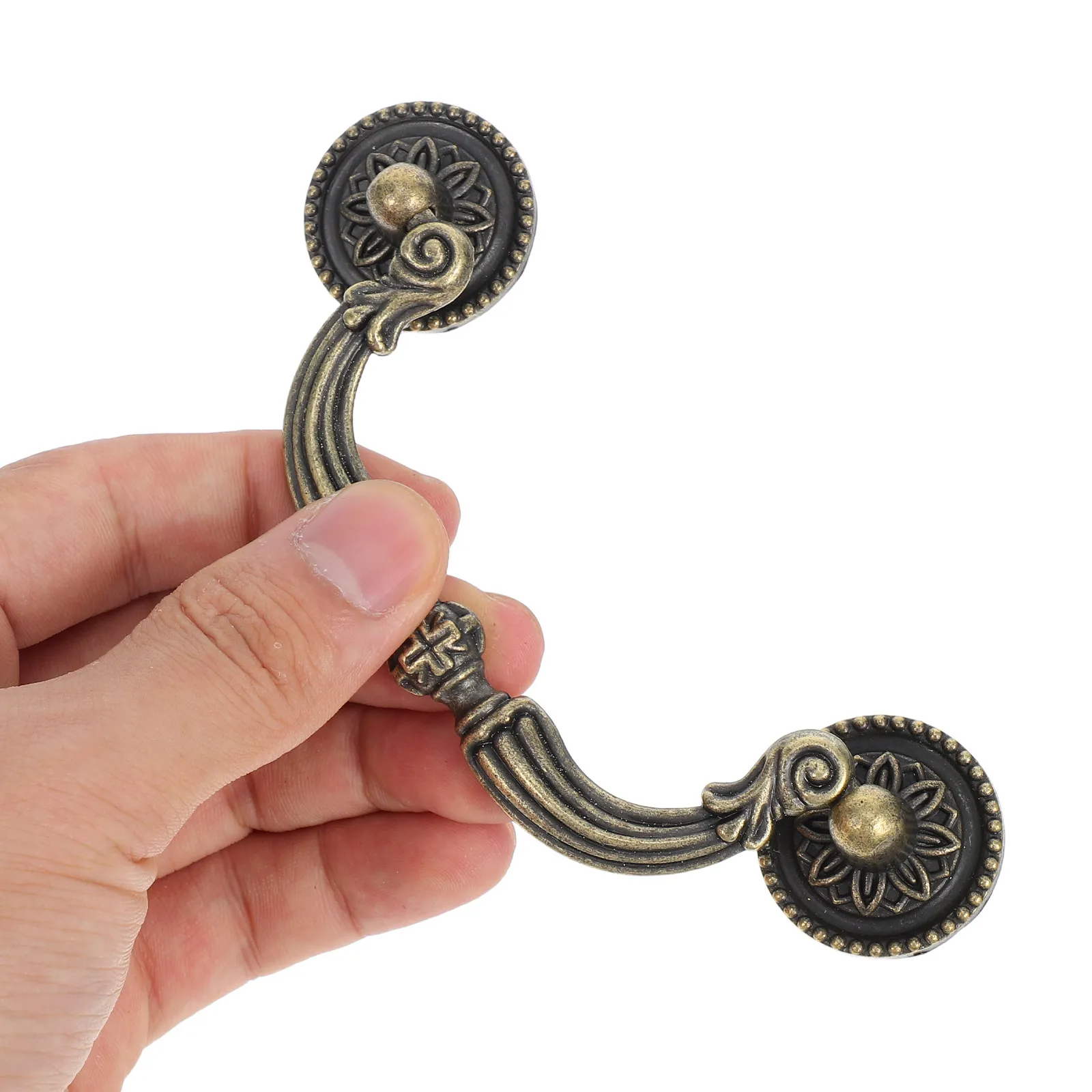 2Pcs Vintage Drawer Pulls Handles European Finish Drop Bail Cabinet Knobs for Dresser Wardrobe Furniture
2Pcs Vintage Drawer Pulls Handles European Finish Drop Bail Cabinet Knobs for Dresser Wardrobe Furniture