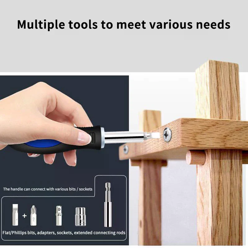 Long-lasting Comfortable Design Bottle-design Screwdriver Sky-blue Tool Set Bottle Wear-resistant
Long-lasting Comfortable Design Bottle-design Screwdriver Sky-blue Tool Set Bottle Wear-resistant