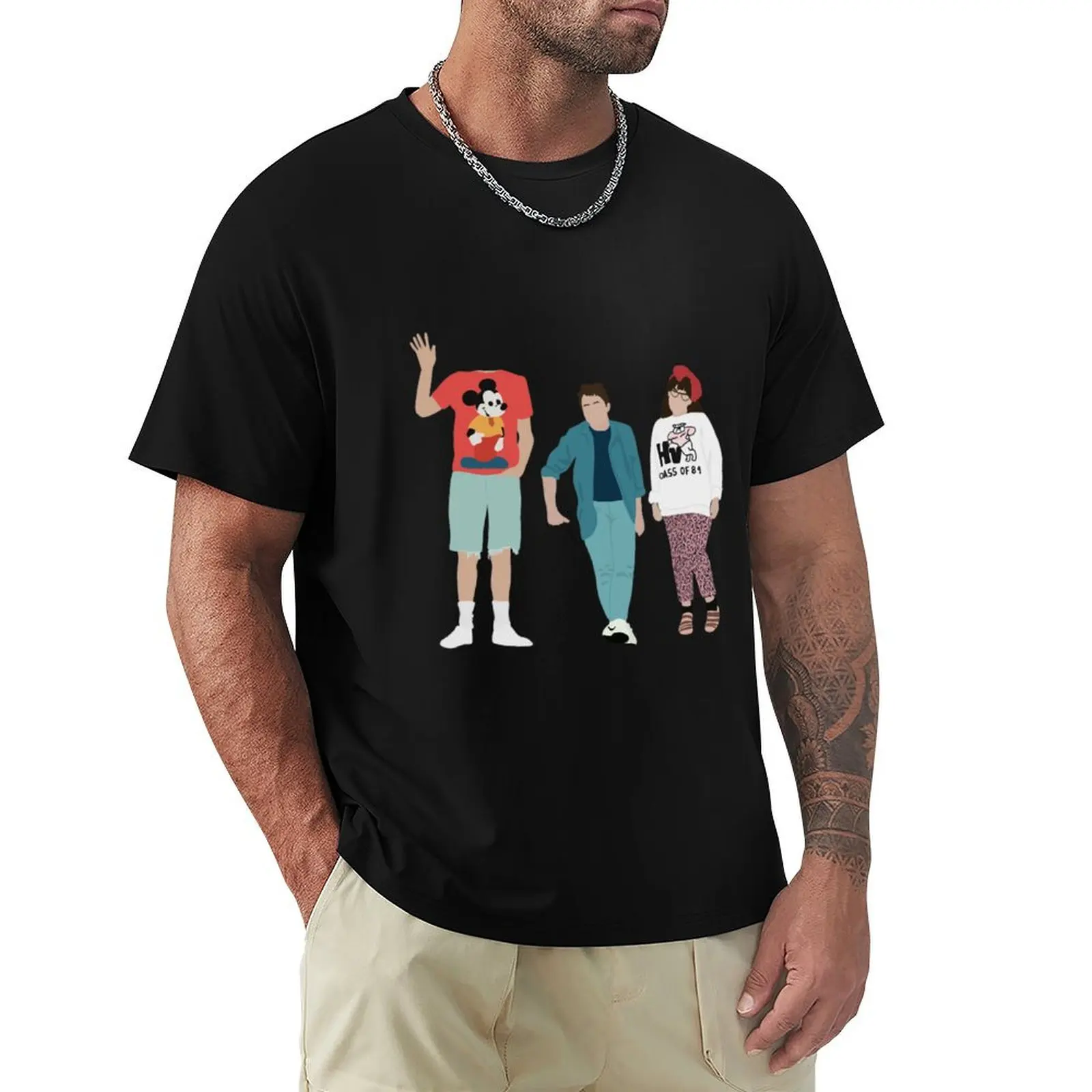 Back to the future - McFly Siblings Photograph T-Shirt Blouse summer tops plain black t shirts men
Back to the future - McFly Siblings Photograph T-Shirt Blouse summer tops plain black t shirts men