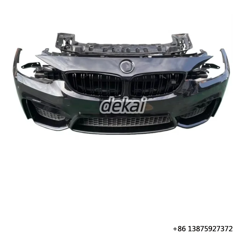 High Quality Front Bumper Assembly with Grille Radiator & Headlight Bolt-On Body Kit for M4 F82 F83
High Quality Front Bumper Assembly with Grille Radiator & Headlight Bolt-On Body Kit for M4 F82 F83