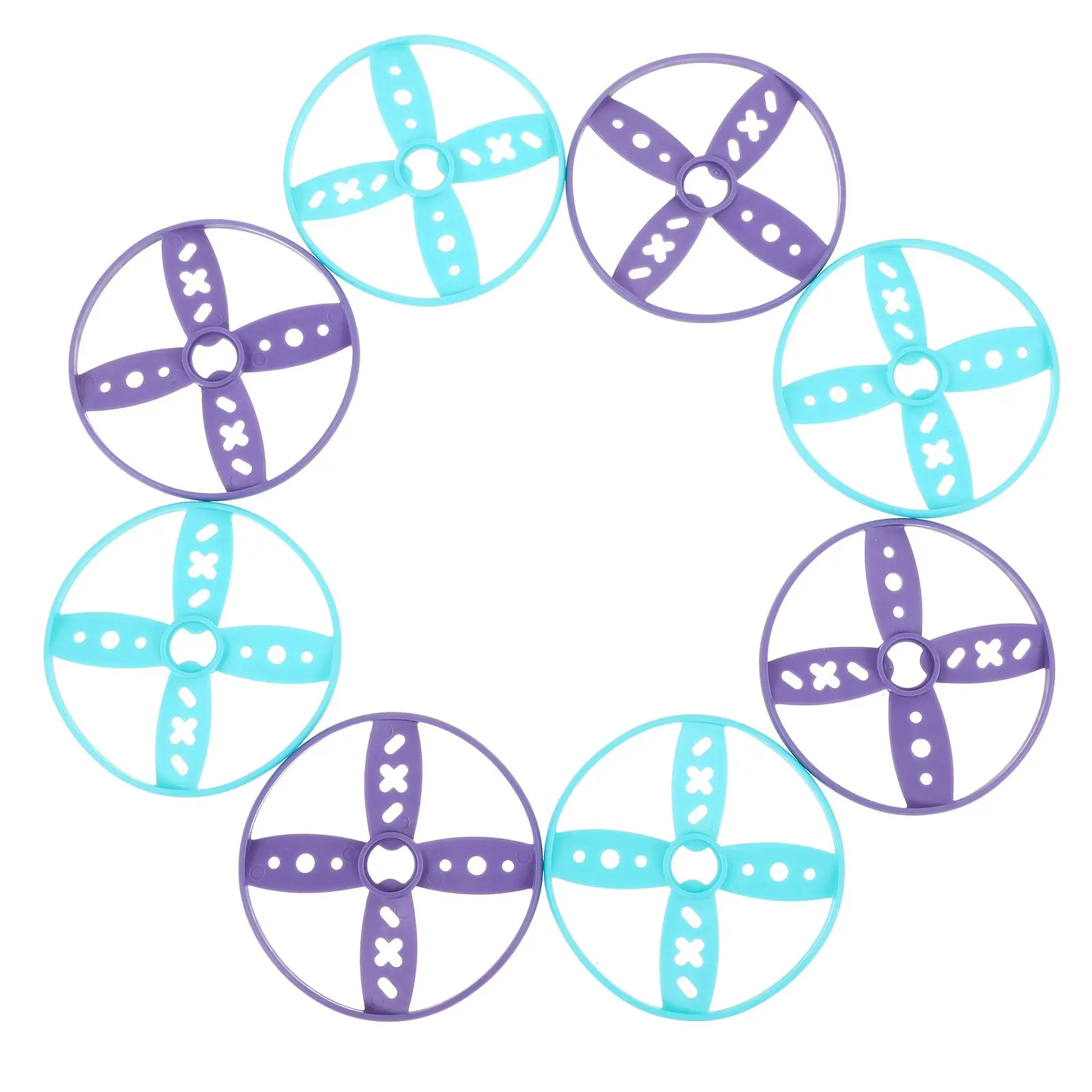 8pcs Rotating Disc Kids Toy Outdoor Fun Interactive Interactive Flying Disc Plaything Colored Plastic Flying Plate
8pcs Rotating Disc Kids Toy Outdoor Fun Interactive Interactive Flying Disc Plaything Colored Plastic Flying Plate