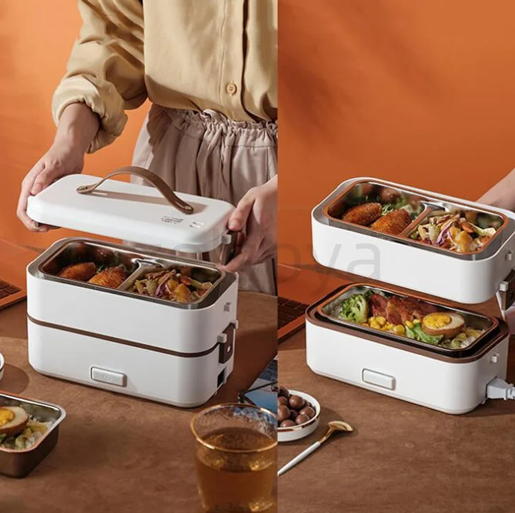 Portable Electric bento Box Rice Cooker Food Warmer Heater And Home Electric lunch Box
Portable Electric bento Box Rice Cooker Food Warmer Heater And Home Electric lunch Box