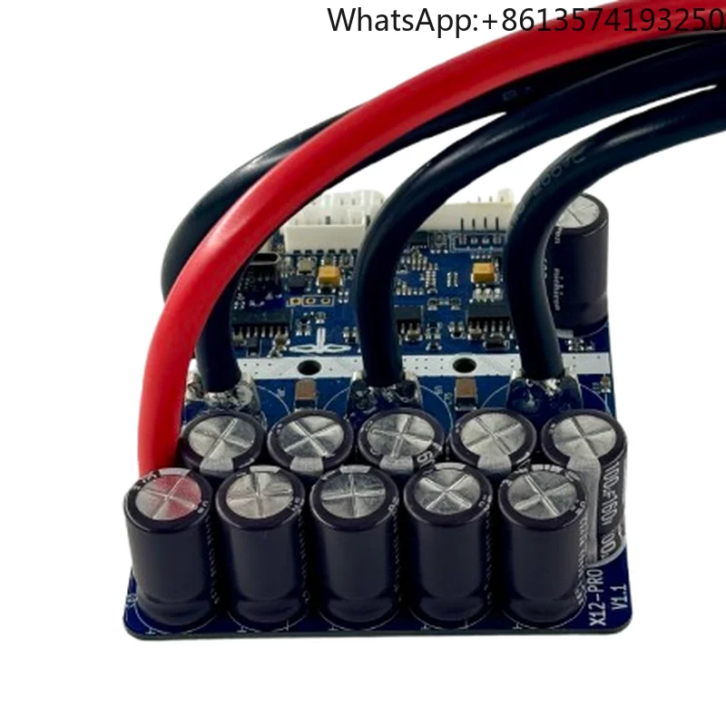 X12 PRO 150V VESC Motor Controller - 300A Peak STM32F405 480MHz IP68K ISO 26262 ASIL D Mining/Submarine
X12 PRO 150V VESC Motor Controller - 300A Peak STM32F405 480MHz IP68K ISO 26262 ASIL D Mining/Submarine