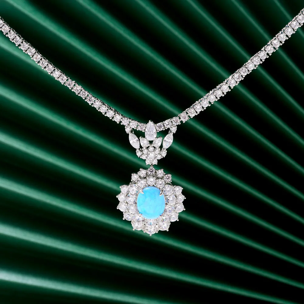 INJEWELIFE Luxury Golden Cubic Zirconia Necklace and Earrings Set for Women Opal Neck Jewelry Sets Gift Bridal Accessories
INJEWELIFE Luxury Golden Cubic Zirconia Necklace and Earrings Set for Women Opal Neck Jewelry Sets Gift Bridal Accessories