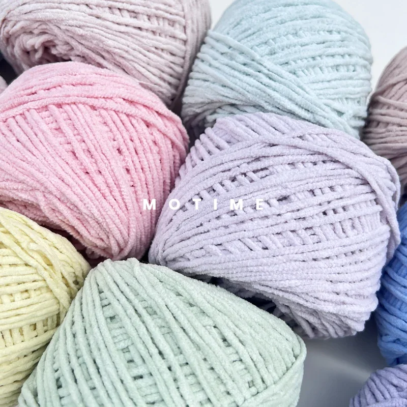 50g Matte Chenille Velvet Yarn 2MM Polyester Thread Plush Ice Strip Thread Doll Crochet Hand DIY Woven Wool Crochet Scarf Sweate 
50g Matte Chenille Velvet Yarn 2MM Polyester Thread Plush Ice Strip Thread Doll Crochet Hand DIY Woven Wool Crochet Scarf Sweate