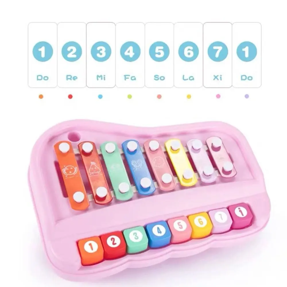 Plastics 8-note Xylophone Piano Toys Music Play Hand Knock Music Instruments Montessori Toys Early Education
Plastics 8-note Xylophone Piano Toys Music Play Hand Knock Music Instruments Montessori Toys Early Education
