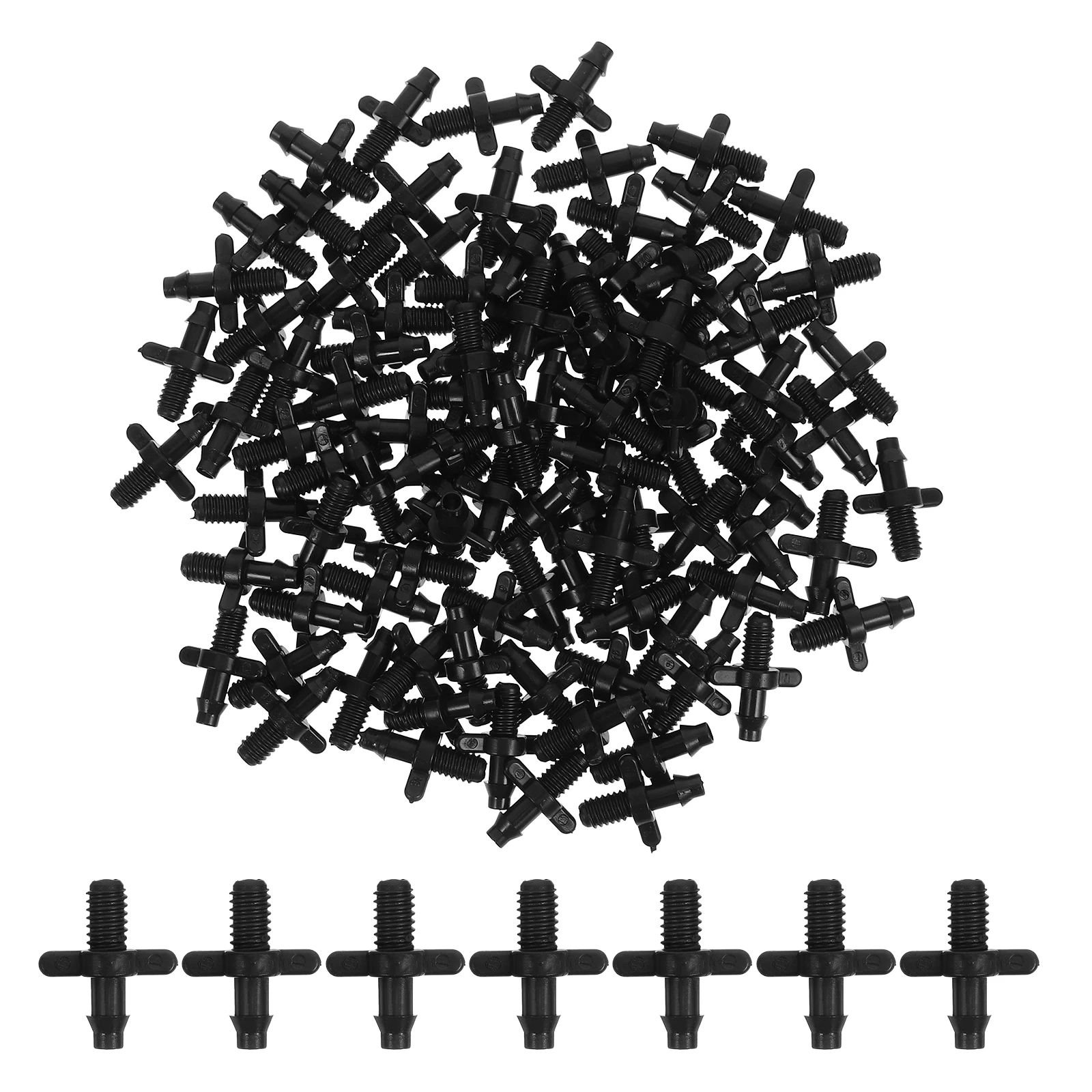 100pcs Threaded Barb Joint Drip Hose Repair Kit Double Female Connector Irrigation System Parts PVC Pipe Easy Installation
100pcs Threaded Barb Joint Drip Hose Repair Kit Double Female Connector Irrigation System Parts PVC Pipe Easy Installation