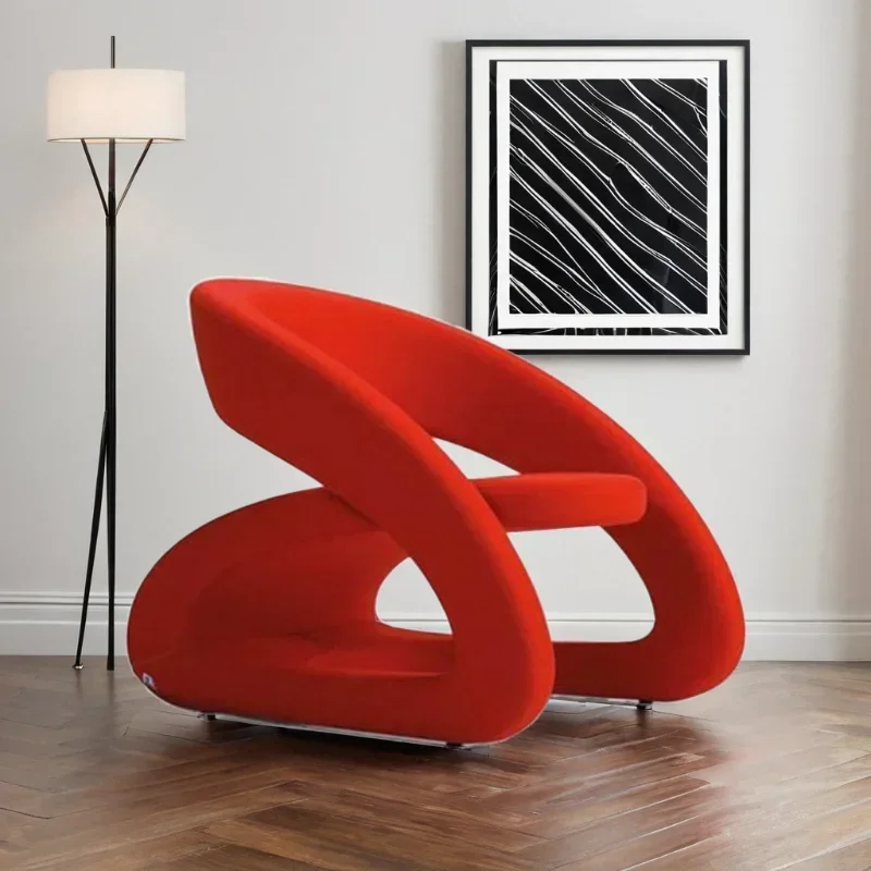 Lazy Nordic Living Room Chairs Red Leisure Comfy Puffs Modern Bedroom Chairs Lounge Design Hotel Sillas De Sala Home Furniture
Lazy Nordic Living Room Chairs Red Leisure Comfy Puffs Modern Bedroom Chairs Lounge Design Hotel Sillas De Sala Home Furniture