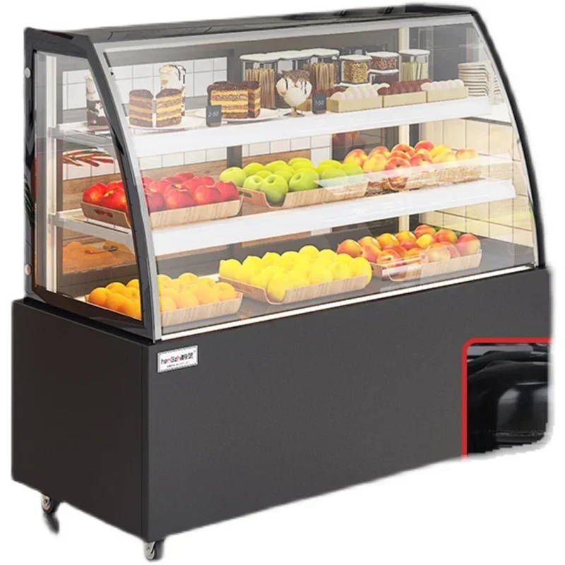 Q Cake Refrigerated Display Commercial Glass Fruit Cooked Dessert Freezer Air Cooling Table Fresh Cabinet
Q Cake Refrigerated Display Commercial Glass Fruit Cooked Dessert Freezer Air Cooling Table Fresh Cabinet