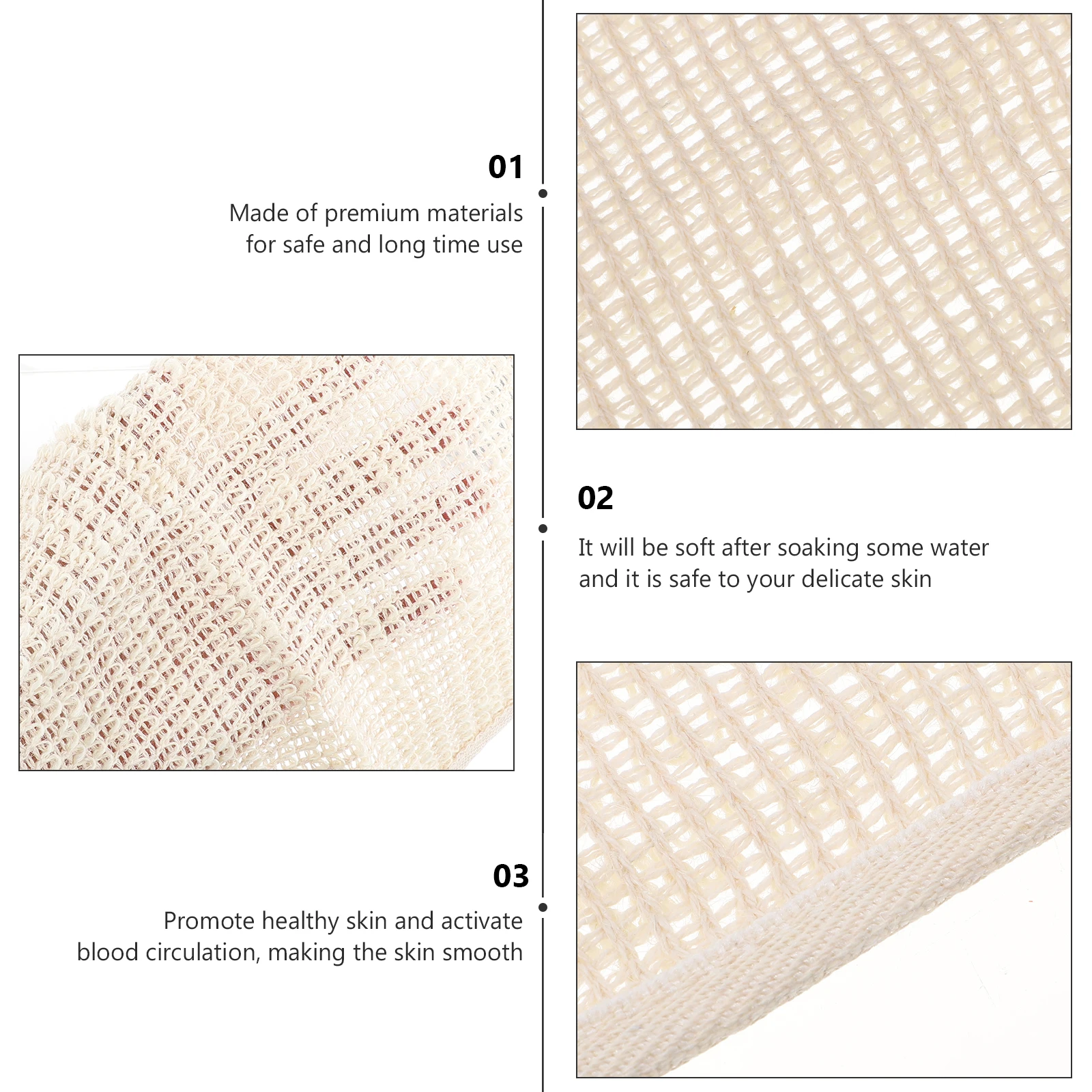 5Pcs Linen Square Shower Towels Bath Exfoliating Body Face Washing Back Scrubbing Towel Promote Skin Circulation
5Pcs Linen Square Shower Towels Bath Exfoliating Body Face Washing Back Scrubbing Towel Promote Skin Circulation
