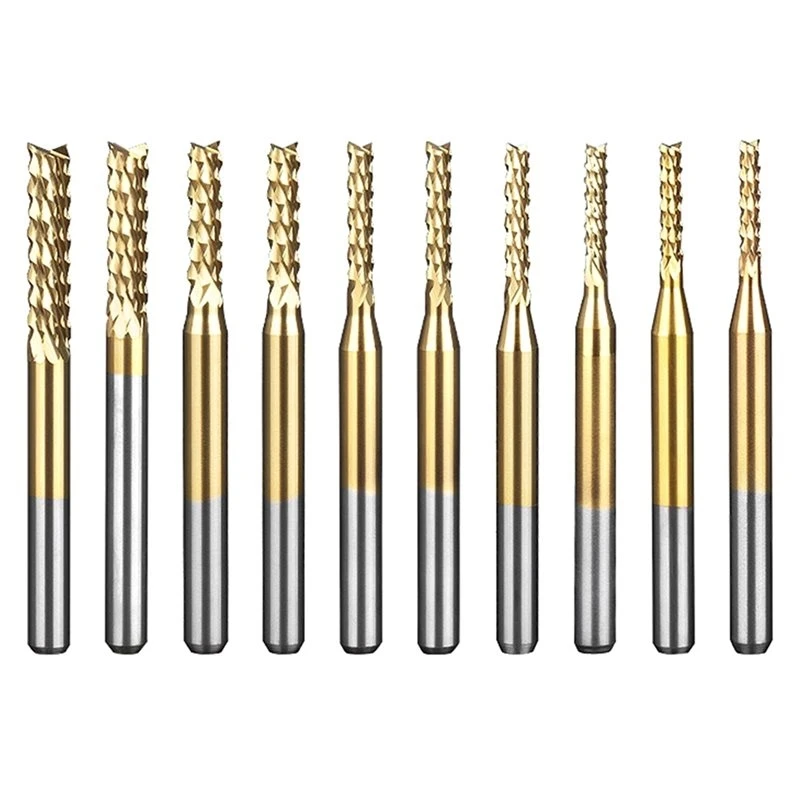BMBY-10PCS Micro Corn Milling Cutter 3.175Mm Straight Shank CNC Tools Special Roughing Skin Milling Cutters
BMBY-10PCS Micro Corn Milling Cutter 3.175Mm Straight Shank CNC Tools Special Roughing Skin Milling Cutters