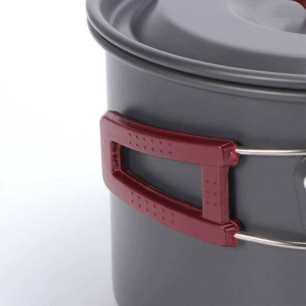 1pcs Outdoor Cooking Pot Single Aluminum Alloy Camp Cooker Lightweight Foldable Handle Portable Hiking Dishes Camping Picnic
1pcs Outdoor Cooking Pot Single Aluminum Alloy Camp Cooker Lightweight Foldable Handle Portable Hiking Dishes Camping Picnic