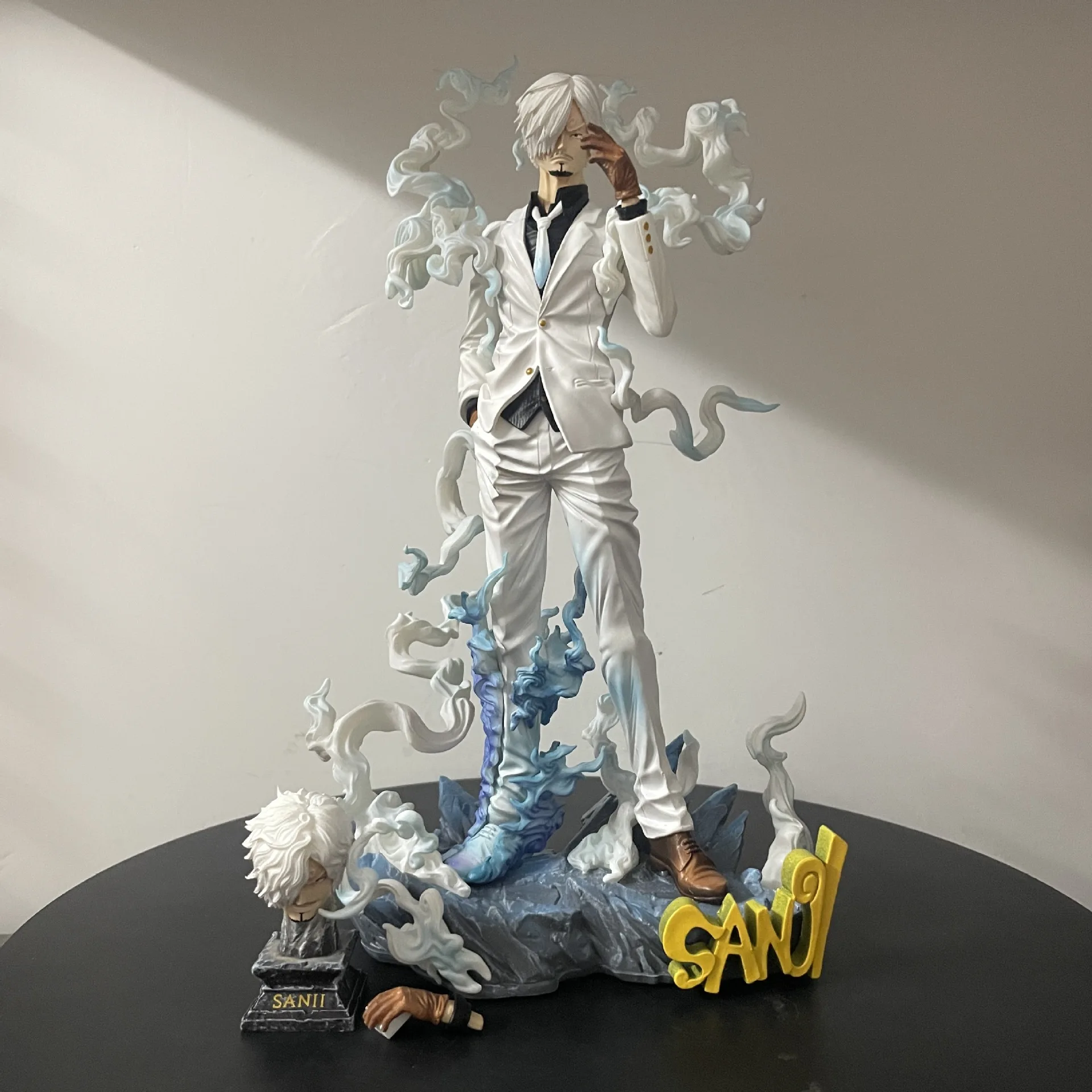 28cm One Piece Vinsmoke Sanji Anime Figures Nika Smoking Sanji Figurine Statue Pvc Collection Model Decoration Doll Toys Gifts
28cm One Piece Vinsmoke Sanji Anime Figures Nika Smoking Sanji Figurine Statue Pvc Collection Model Decoration Doll Toys Gifts