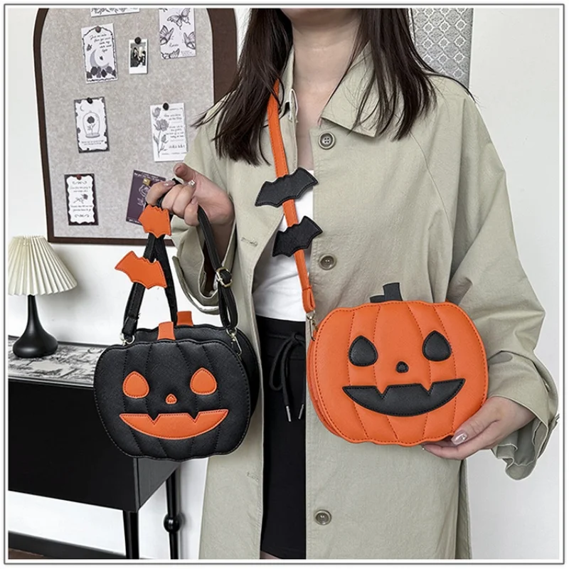 Halloween Parody Pumpkin Single Shoulder Bag Fashion Cute Leisure Versatile Festival Collocation Decoration Girls Holiday Gifts
Halloween Parody Pumpkin Single Shoulder Bag Fashion Cute Leisure Versatile Festival Collocation Decoration Girls Holiday Gifts