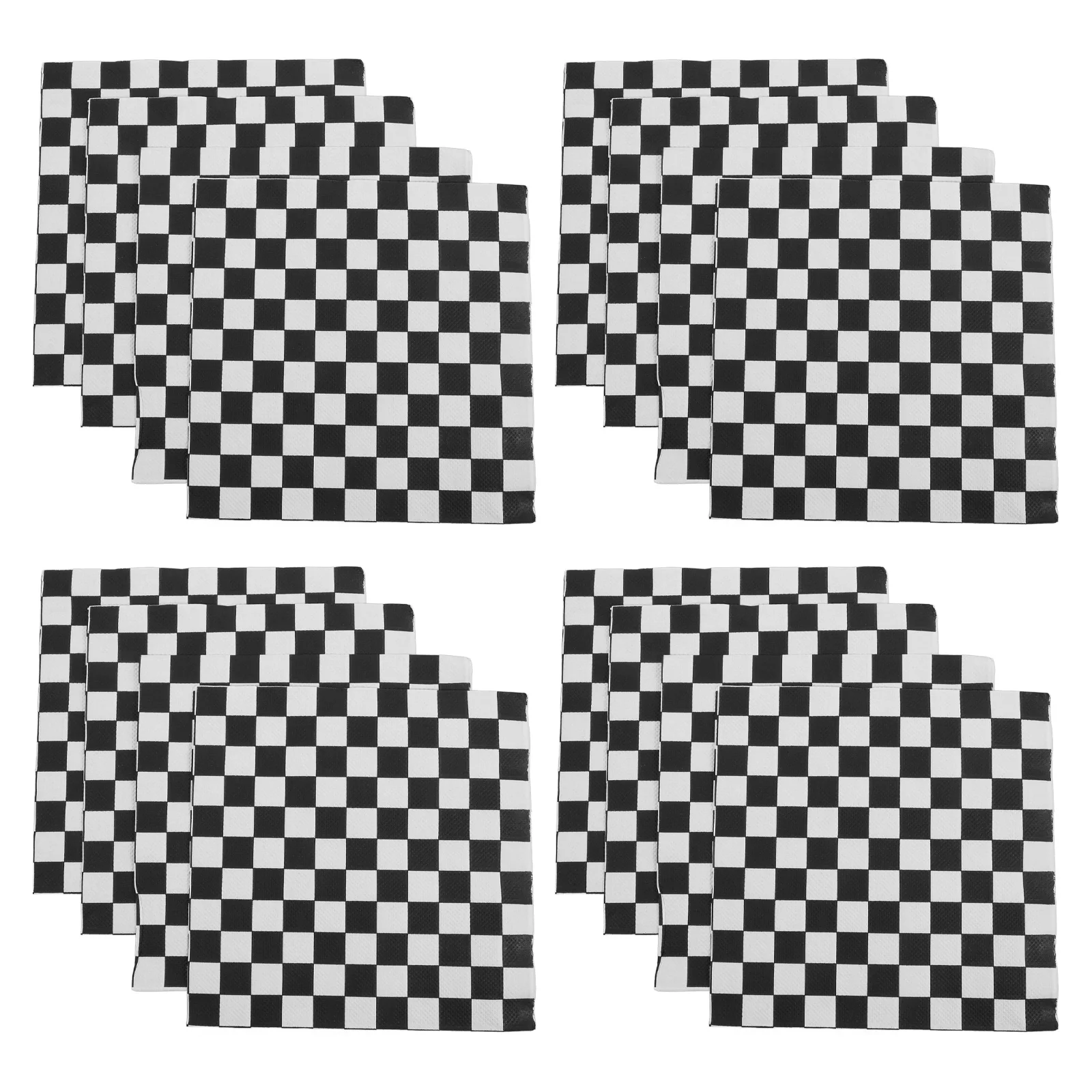 100pcs Black White Checkered Napkins Party Supplies Soft Absorbent Disposable Wedding Decorations Guest Towels Beverage Napkins
100pcs Black White Checkered Napkins Party Supplies Soft Absorbent Disposable Wedding Decorations Guest Towels Beverage Napkins