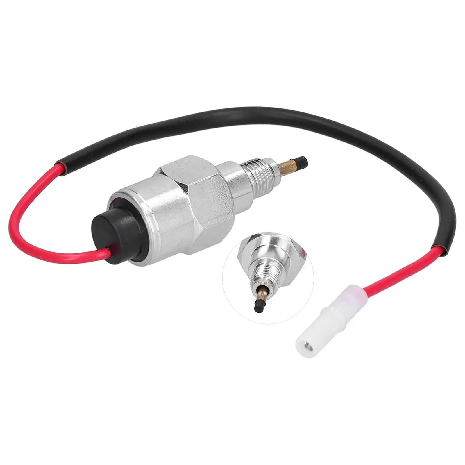 Fuel Solenoid Replacement Durable Metal Solenoid Valve for Mower Engine Part for 807664 B1692094
Fuel Solenoid Replacement Durable Metal Solenoid Valve for Mower Engine Part for 807664 B1692094