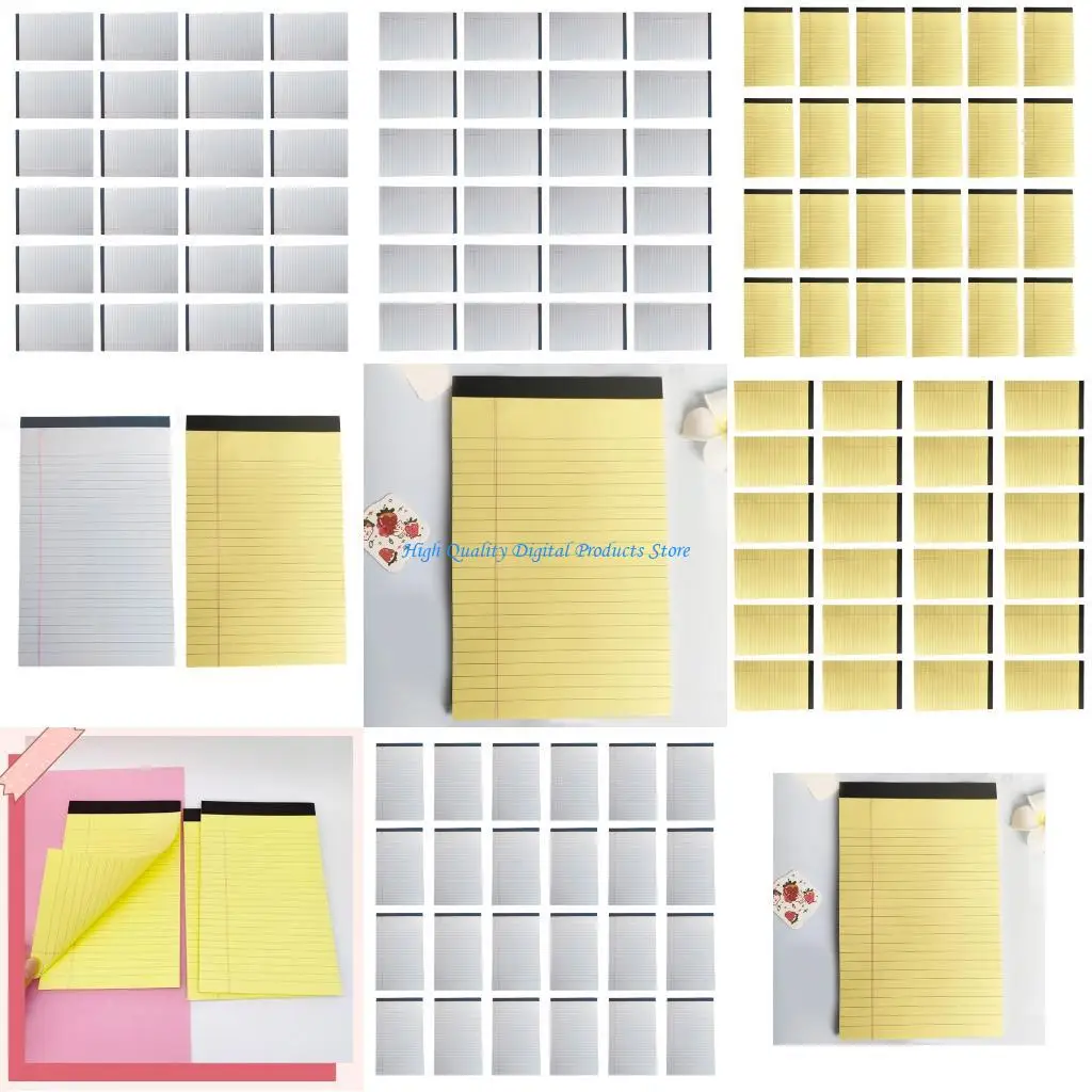 U2JE 24pcs Tearable Notepads Column Format Organization Business Meeting Study Note Legal Pads
U2JE 24pcs Tearable Notepads Column Format Organization Business Meeting Study Note Legal Pads
