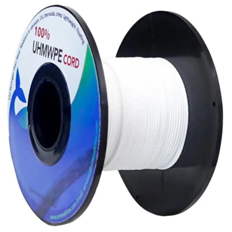 0.8mm UHMWPE Micro Cord Rope Whipping Twine Durable Repair Cord Thread for Heavy Duty Canvas Tarps Bags Emergency Line for Back
0.8mm UHMWPE Micro Cord Rope Whipping Twine Durable Repair Cord Thread for Heavy Duty Canvas Tarps Bags Emergency Line for Back