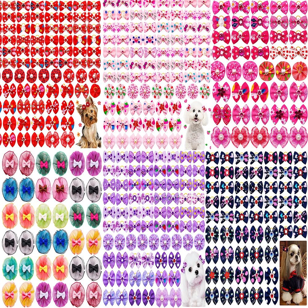 100/200pcs Pet Dog Cat Hair Bows with Diomand Pearl Pink Puppy Kitten Hair Bow Girl Gifts for Small Dog Pet Grooming Accessories
100/200pcs Pet Dog Cat Hair Bows with Diomand Pearl Pink Puppy Kitten Hair Bow Girl Gifts for Small Dog Pet Grooming Accessories