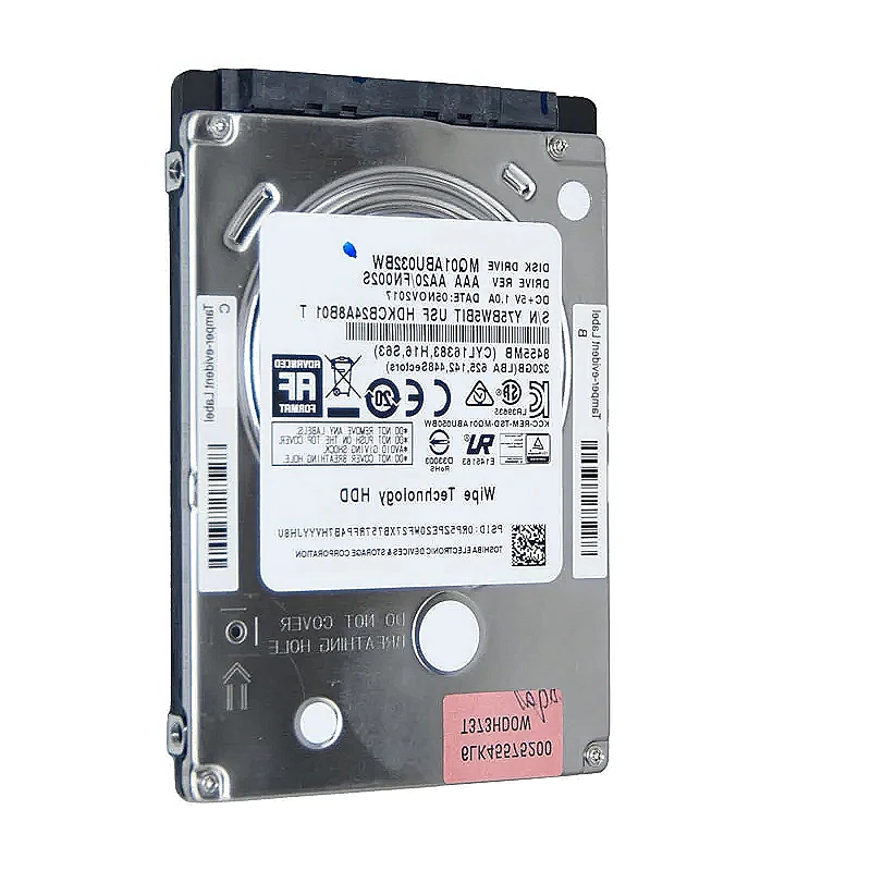 1Pc MQ01ABU032W MQ01ABU032BW For Toshiba e-STUDIO Copier Machine Hard DISK DRIVE 320GB Encryption
1Pc MQ01ABU032W MQ01ABU032BW For Toshiba e-STUDIO Copier Machine Hard DISK DRIVE 320GB Encryption