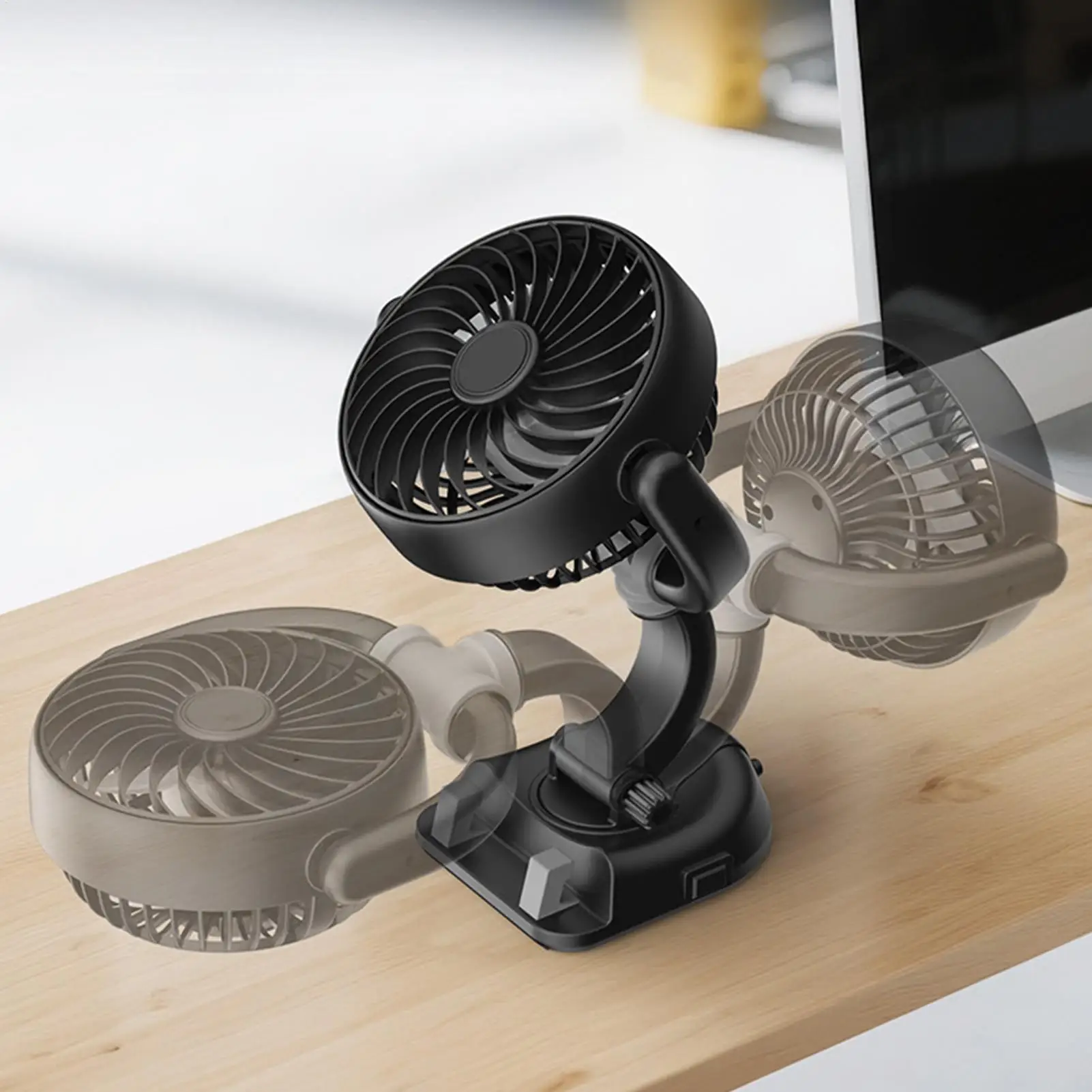Car Fan USB Powered 160 Rotation Vehicle Cooling Outdoor Personal Fan For Drivers Travelers Trucks Sedans RVs Travel Camping
Car Fan USB Powered 160 Rotation Vehicle Cooling Outdoor Personal Fan For Drivers Travelers Trucks Sedans RVs Travel Camping