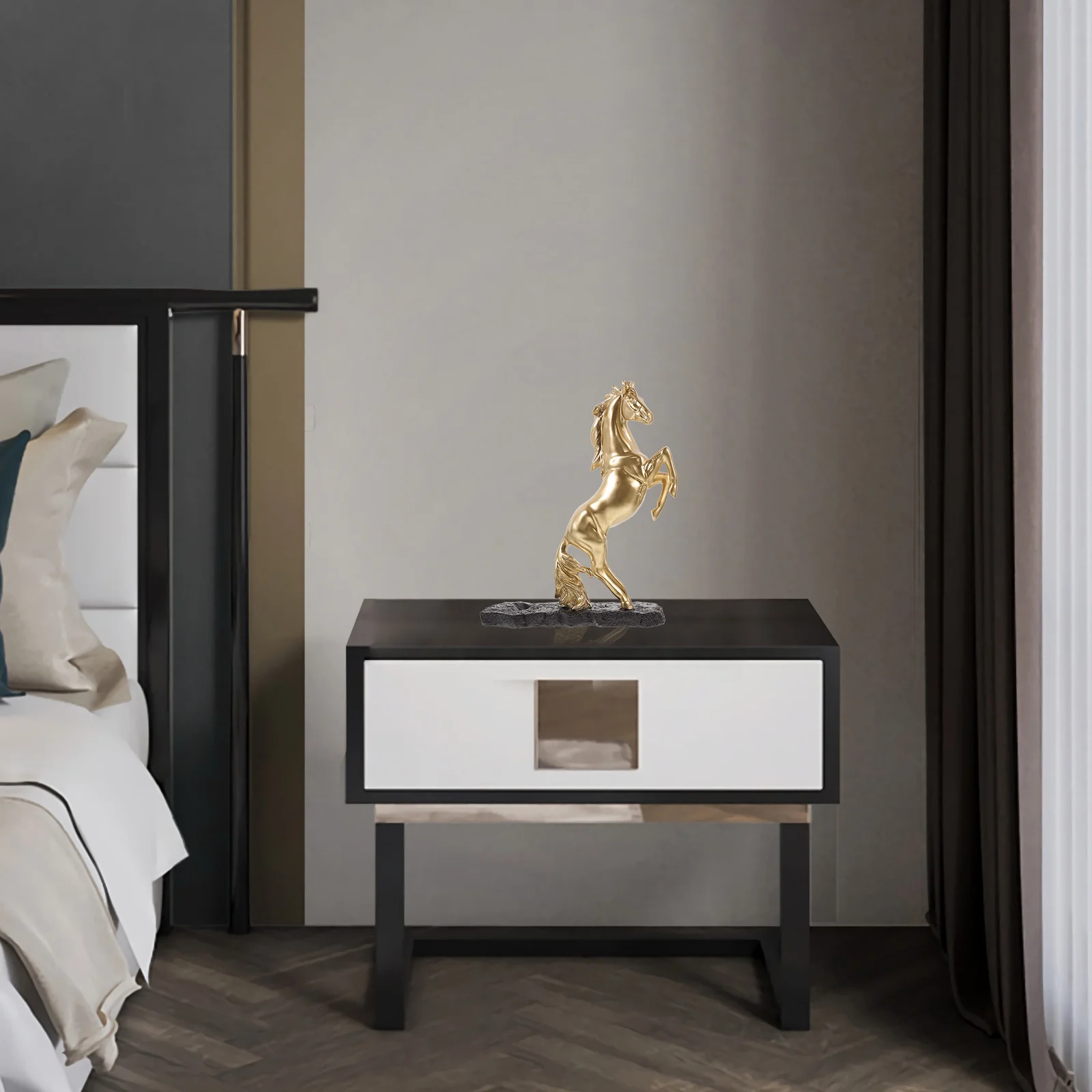 Horse Statue Standing Resin Horse Ornament Desktop Decoration Table Home Office Adorn Success Symbol Office Table Decor
Horse Statue Standing Resin Horse Ornament Desktop Decoration Table Home Office Adorn Success Symbol Office Table Decor