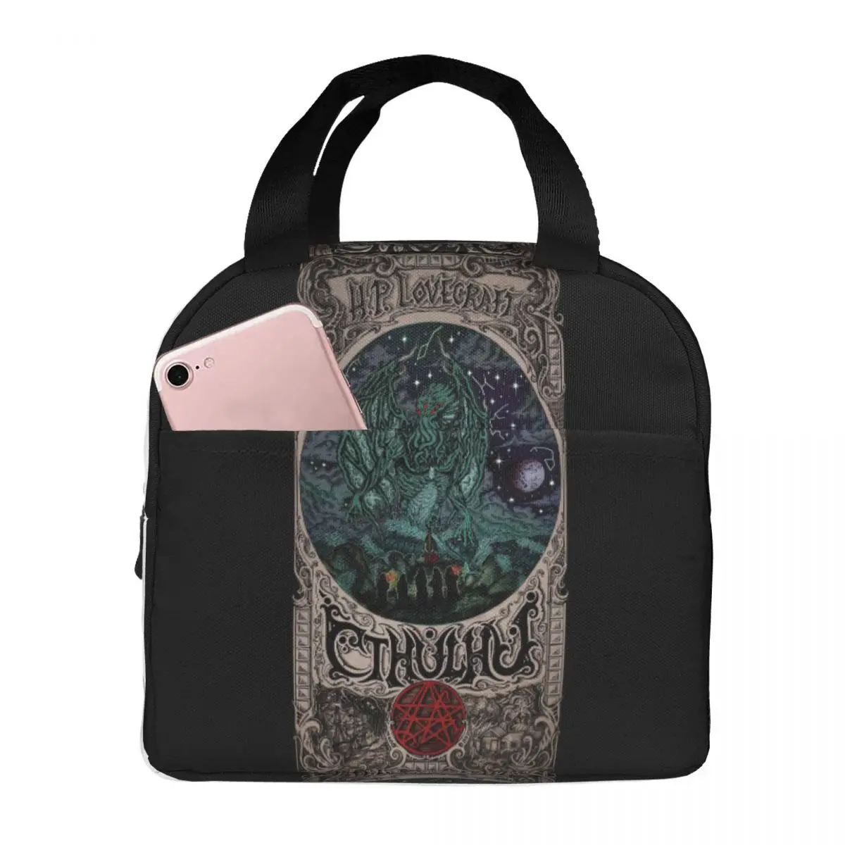 The Call Of Cthulhu Lovecraft Monster Insulated Lunch Bag for Kids School Cooler Thermal Food Box Tote Lunch Boxes Container
The Call Of Cthulhu Lovecraft Monster Insulated Lunch Bag for Kids School Cooler Thermal Food Box Tote Lunch Boxes Container