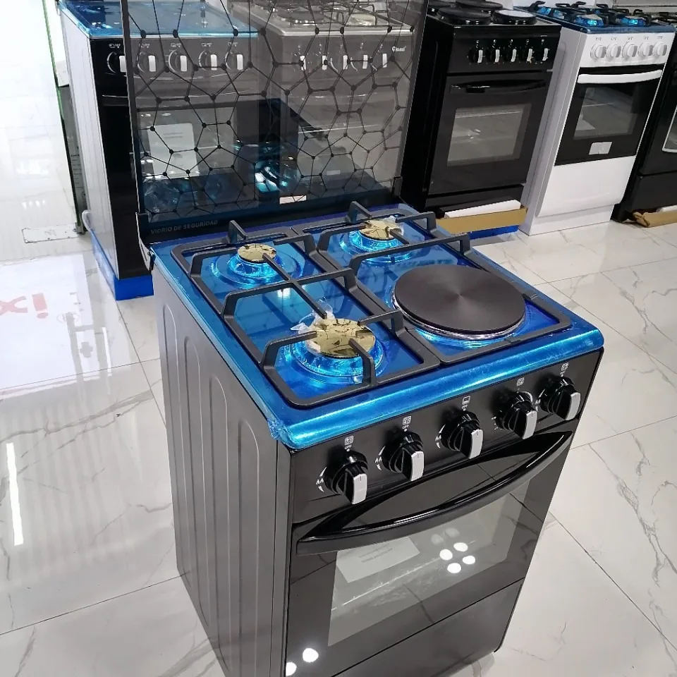 Gas cooker with oven Vertical one-piece stove Lighting machine Gas and electricity
Gas cooker with oven Vertical one-piece stove Lighting machine Gas and electricity