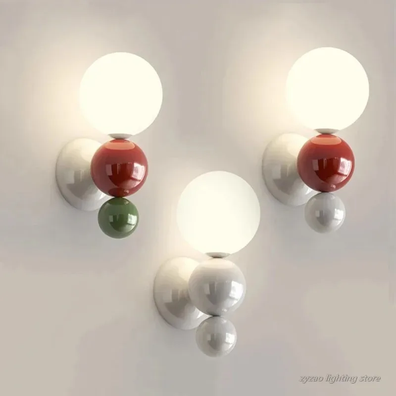 Mage Cream Small Wall Lamp Pearl Shape White Contrasting Color Living Room Staircase Corridor Bedroom Study Sconces Lighting
Mage Cream Small Wall Lamp Pearl Shape White Contrasting Color Living Room Staircase Corridor Bedroom Study Sconces Lighting