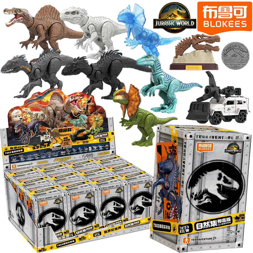 Original Official Blokees Jurassic World Dinosaur Cool Trendy Surprise Blind Box Ancient Behemoth Assembly Model Toy Fine Gift
Original Official Blokees Jurassic World Dinosaur Cool Trendy Surprise Blind Box Ancient Behemoth Assembly Model Toy Fine Gift