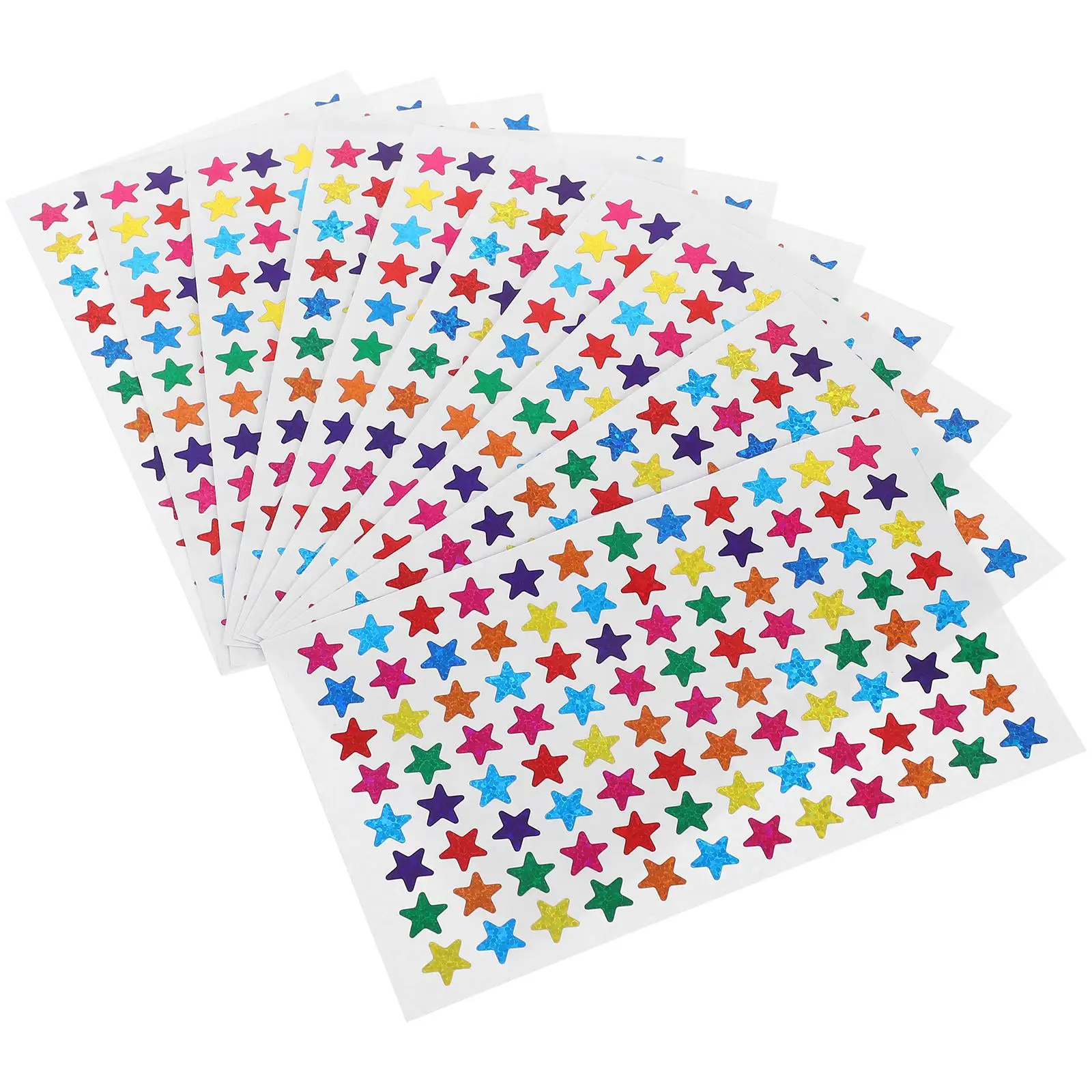 960pcs Shiny Stickers Self Adhesive Multicolor Kids Crafts Valentine Colored Star Stickers Decorations School Supplies
960pcs Shiny Stickers Self Adhesive Multicolor Kids Crafts Valentine Colored Star Stickers Decorations School Supplies