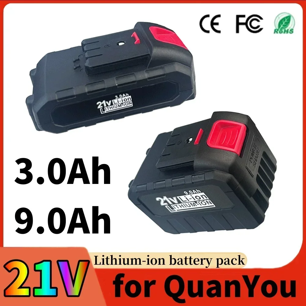 Lithium-Ion 3000mAh/9000mAh 21V 3.0/9.0Ah Electric Tool Battery Suitable for Cutting machines, Drills, Saws, and other tools
Lithium-Ion 3000mAh/9000mAh 21V 3.0/9.0Ah Electric Tool Battery Suitable for Cutting machines, Drills, Saws, and other tools