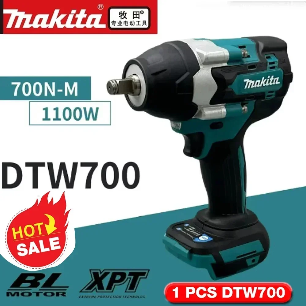 Makita Electric Wrench DTW700 Brushless Multi functional Rechargeable 18V Lithium Battery Auto Repair High Torque Impact Wrench
Makita Electric Wrench DTW700 Brushless Multi functional Rechargeable 18V Lithium Battery Auto Repair High Torque Impact Wrench