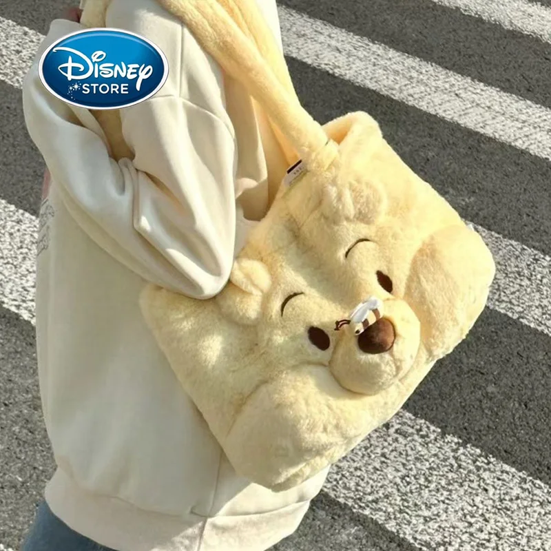 Disney Winnie the Pooh Winter Large Capacity Shoulder Tote Bag Winnie Bear Plush Bag Student Commuter Handbag
Disney Winnie the Pooh Winter Large Capacity Shoulder Tote Bag Winnie Bear Plush Bag Student Commuter Handbag