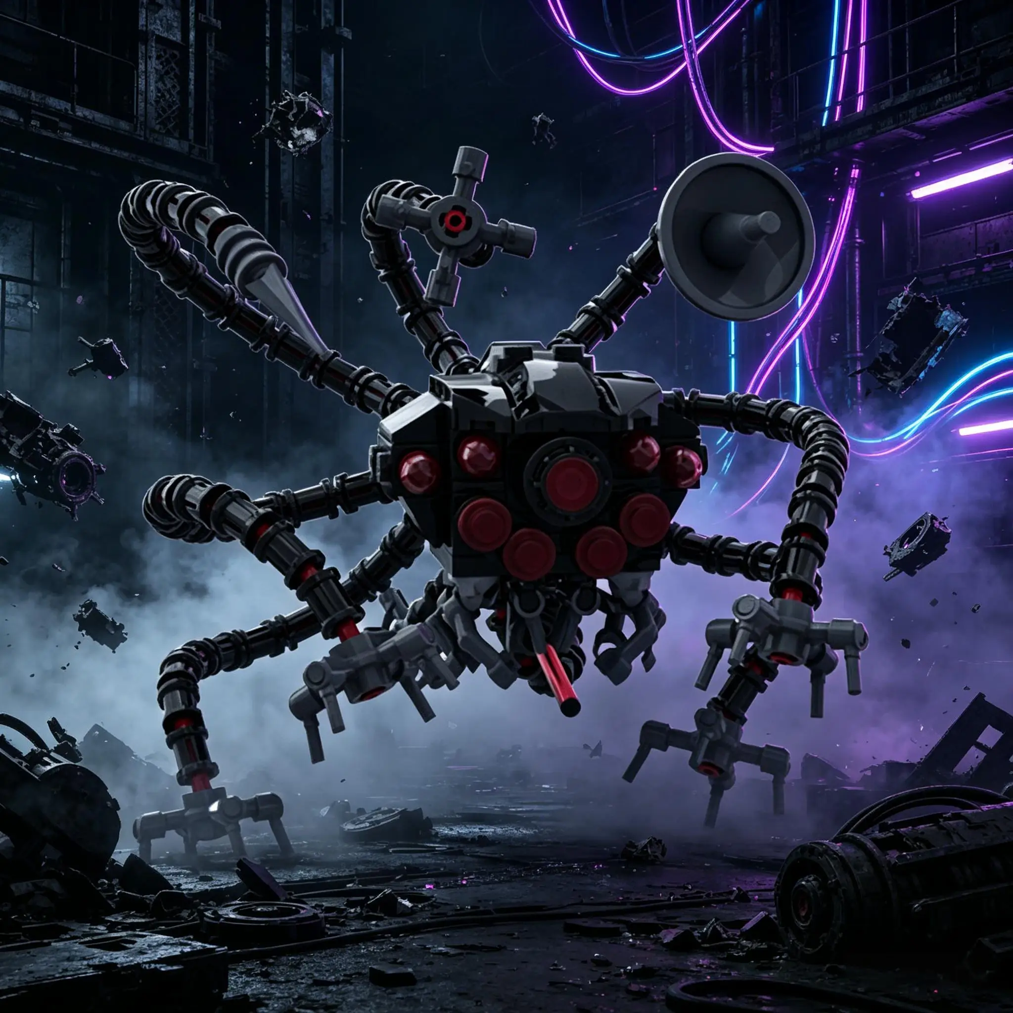 Конструктор MOC: Робот-осьминог Сентинел — Исполнители волей Машин. Креативная сборная модель. Подарок на праздник для детей и мальчиков.
Конструктор MOC: Робот-осьминог Сентинел — Исполнители волей Машин. Креативная сборная модель. Подарок на праздник для детей и мальчиков.