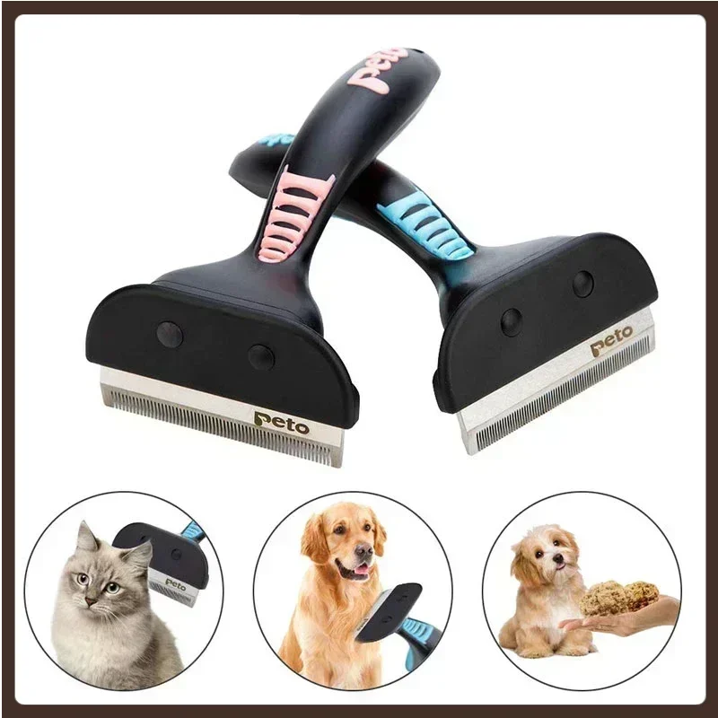 Pet Dog Brush Hair Removal Cat Brush Comb For Dogs Cats Long Short Hair Deshedding Trimmer Pet Grooming Tools Dog Supplies
Pet Dog Brush Hair Removal Cat Brush Comb For Dogs Cats Long Short Hair Deshedding Trimmer Pet Grooming Tools Dog Supplies