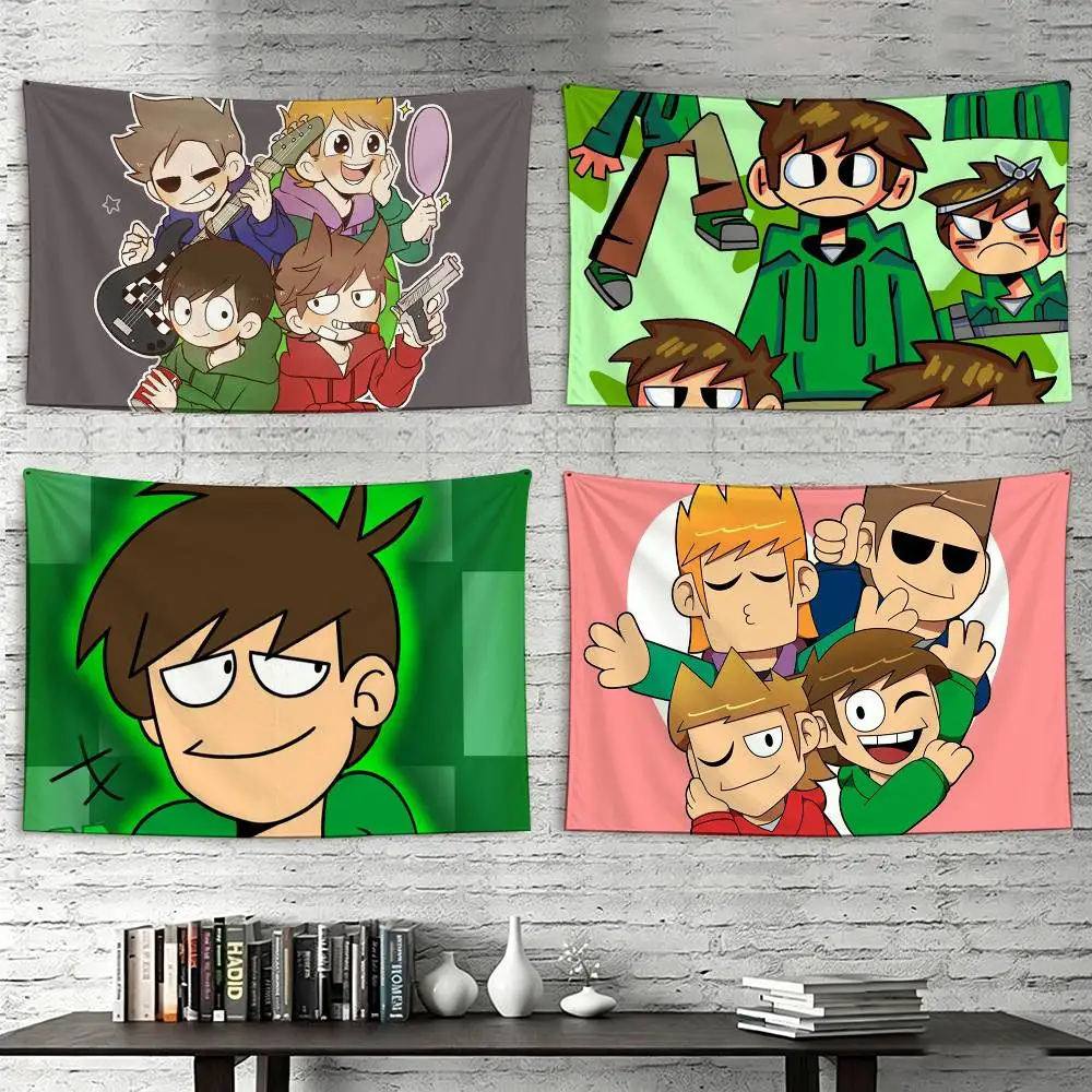 E-Eddsworld Edd Tom Matt Tord Round Flags Wall Hanging Tapestry Outdoor Garage Room Decorative flag Background Blanket
E-Eddsworld Edd Tom Matt Tord Round Flags Wall Hanging Tapestry Outdoor Garage Room Decorative flag Background Blanket