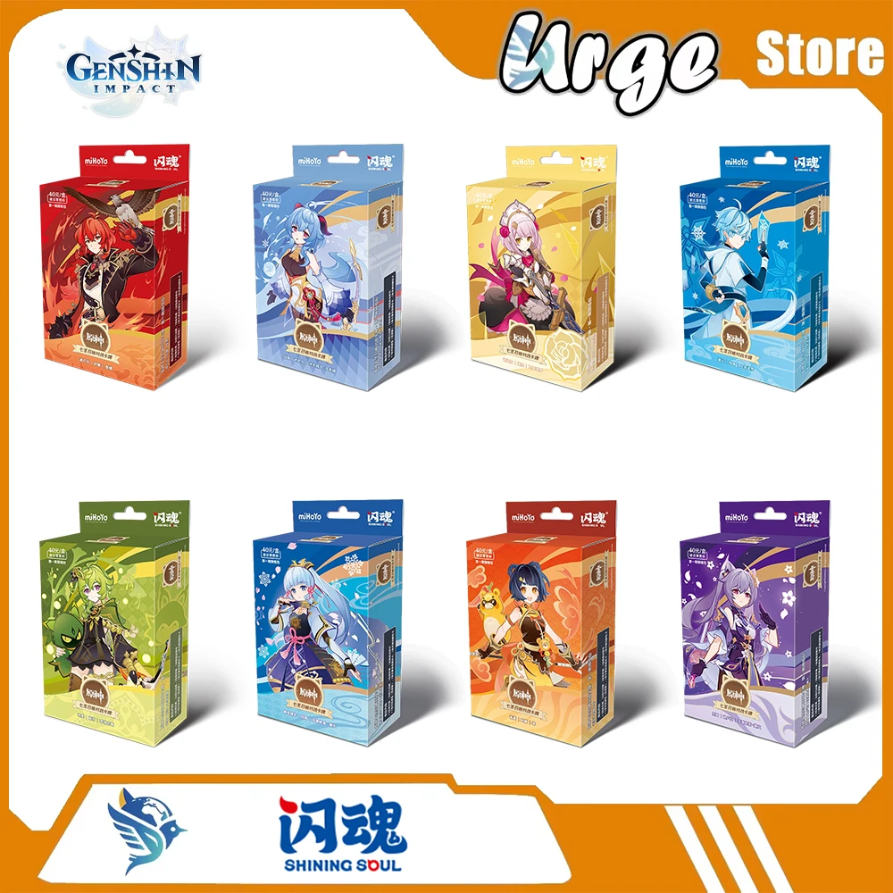 Коллекционные карты Shining Soul Genshin Impact: Набор предварительных карт для игры «Зов Семи Святых», этап I (всего 8 типов)
Коллекционные карты Shining Soul Genshin Impact: Набор предварительных карт для игры «Зов Семи Святых», этап I (всего 8 типов)