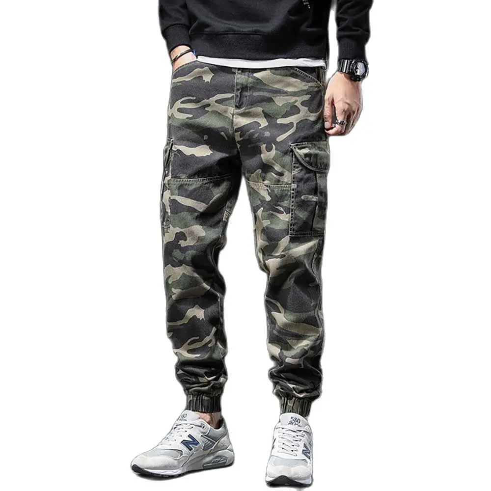 Fashion Camouflage Cargo Pants Men's Casual Joggers Military Army Tactical Trousers Streetwear Harem Clothing
Fashion Camouflage Cargo Pants Men's Casual Joggers Military Army Tactical Trousers Streetwear Harem Clothing