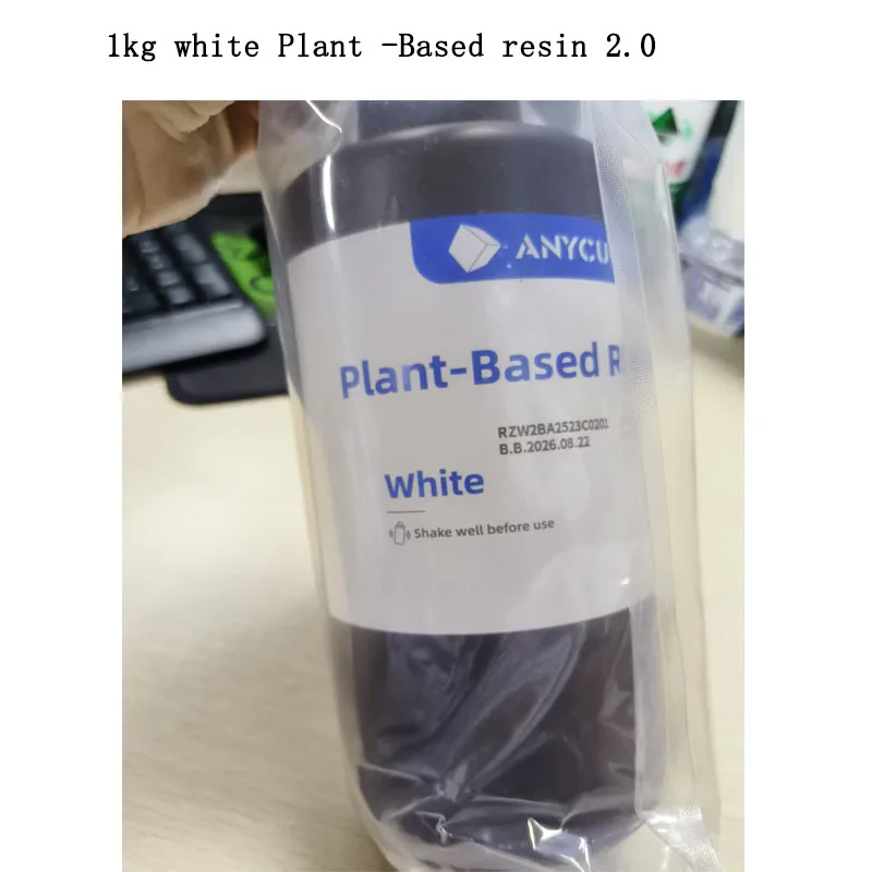1kg white Plant -Based resin 2.0
1kg white Plant -Based resin 2.0