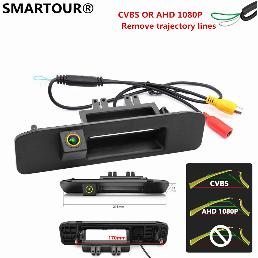 Камера заднего вида SMARTOUR 4K AHD 1080P с динамическими линиями парковочной траектории для Mercedes Vito W447, A-Class W176, ML
Камера заднего вида SMARTOUR 4K AHD 1080P с динамическими линиями парковочной траектории для Mercedes Vito W447, A-Class W176, ML