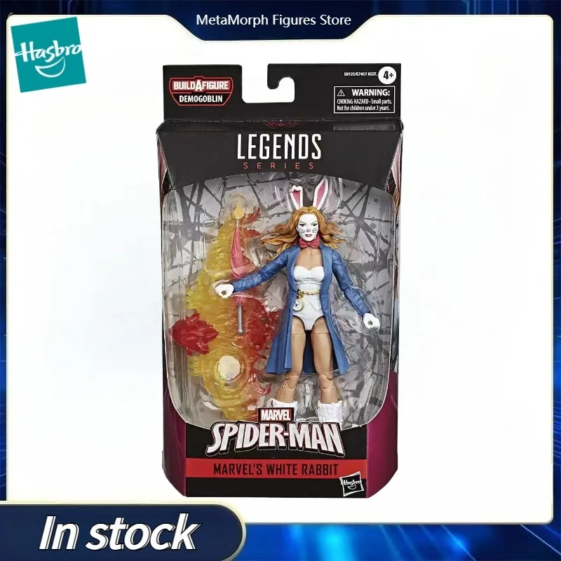 Оригинальная аниме-фигурка Hasbro Marvel Legends Series Spider-Man WHITE RABBIT, коллекция моделей игрушек
Оригинальная аниме-фигурка Hasbro Marvel Legends Series Spider-Man WHITE RABBIT, коллекция моделей игрушек