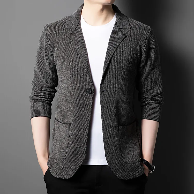 2023 Men's Spring and Autumn Casual Small Jacket, Comfortable Knit Fabric, Free Movement, Business and Casual High Quality
2023 Men's Spring and Autumn Casual Small Jacket, Comfortable Knit Fabric, Free Movement, Business and Casual High Quality