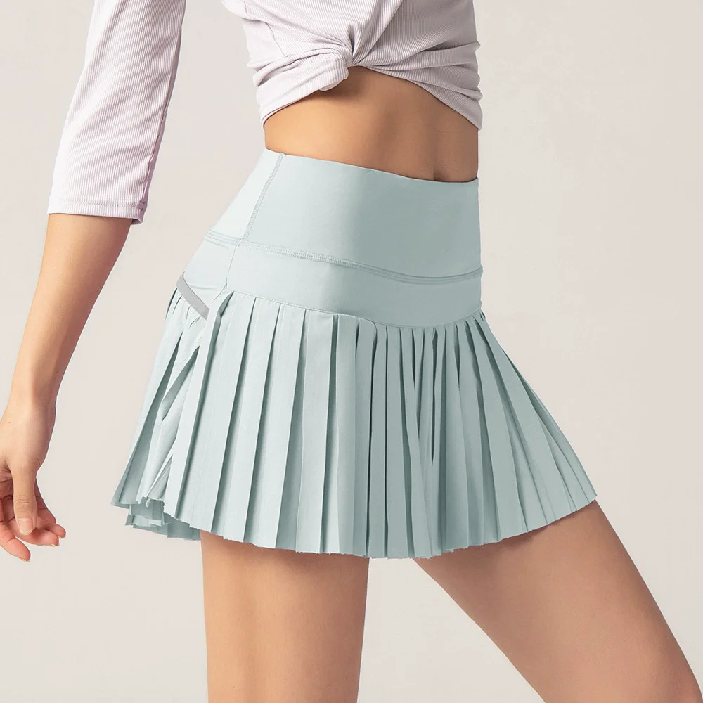 Summer Back Piping Running Shorts Side Pocket False 2 Pieces Tennis Mini Skirt Cooling Quick Dry Breathable Yoga Skirt Women
Summer Back Piping Running Shorts Side Pocket False 2 Pieces Tennis Mini Skirt Cooling Quick Dry Breathable Yoga Skirt Women