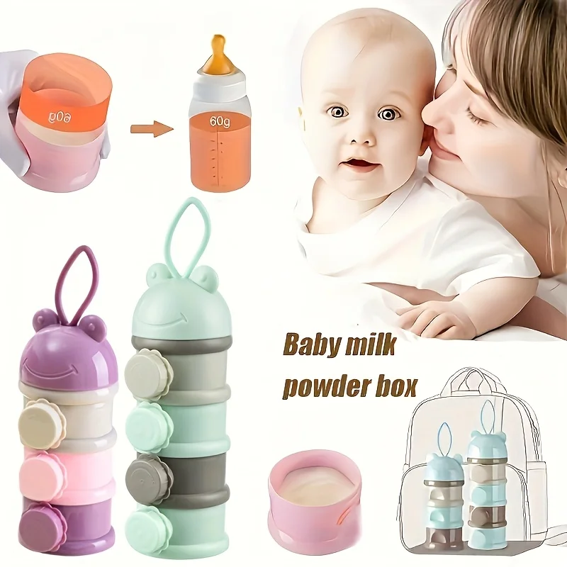 1pcs Portable Milk Powder Box, Large Capacity Multi-layer Food Supplement Box, Separate Layered Milk Powder Storage Box,Food Con
1pcs Portable Milk Powder Box, Large Capacity Multi-layer Food Supplement Box, Separate Layered Milk Powder Storage Box,Food Con